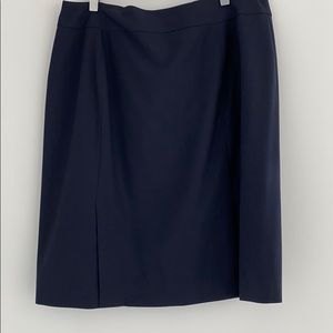Navy Classic BR skirt